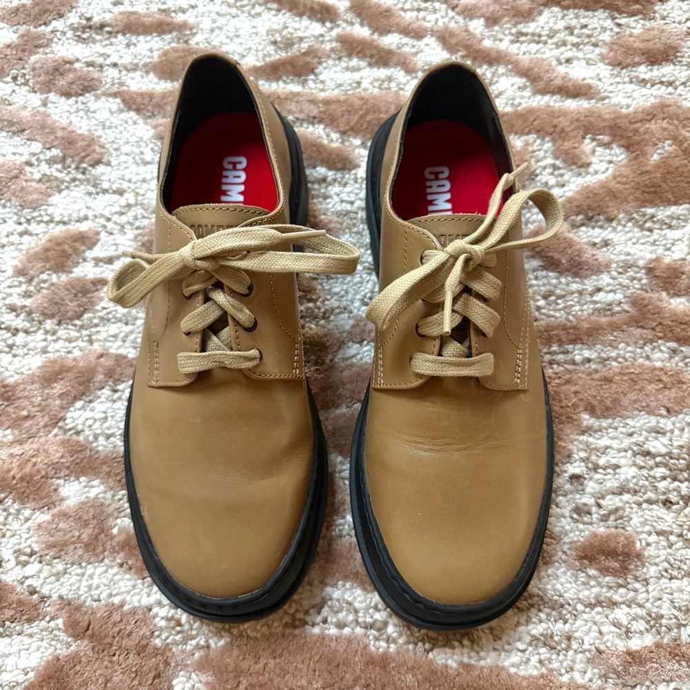 Camper Brutus Trek MICHELIN Beige Leather Shoes – Women’s EU 40 - Picture 7 of 10